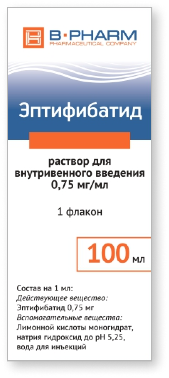Эптифибатид 100 мл №1